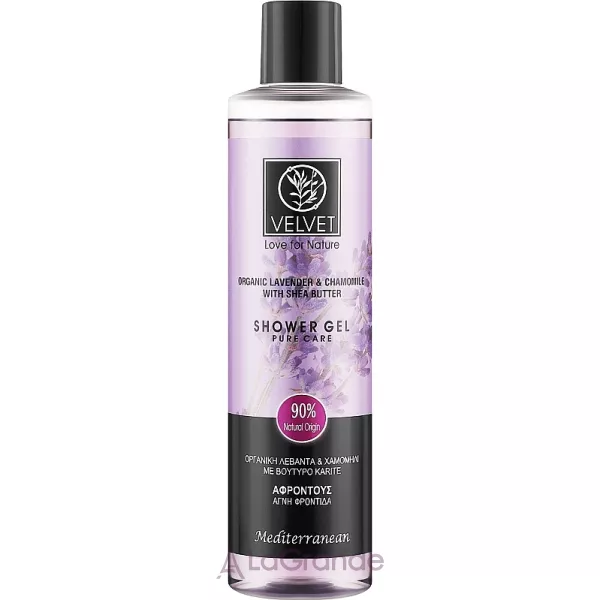 Velvet Love for Nature Organic Lavender & Chamomile Shower Gel ���� ��� ����