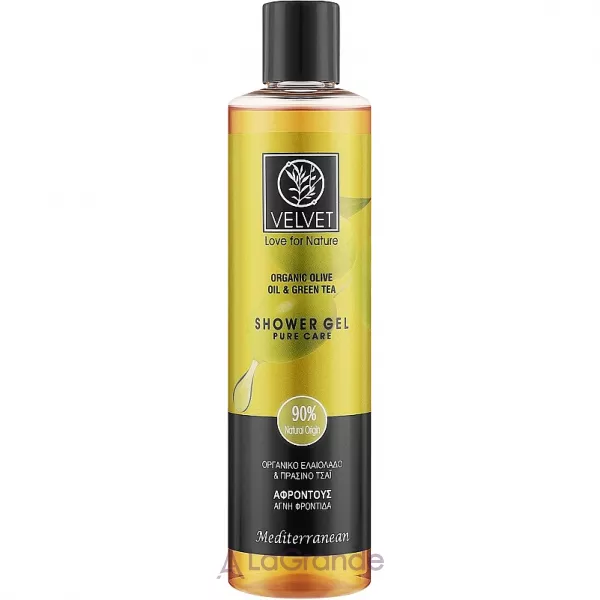 Velvet Love for Nature Organic Olive & Green Tea Shower Gel ���� ��� ����
