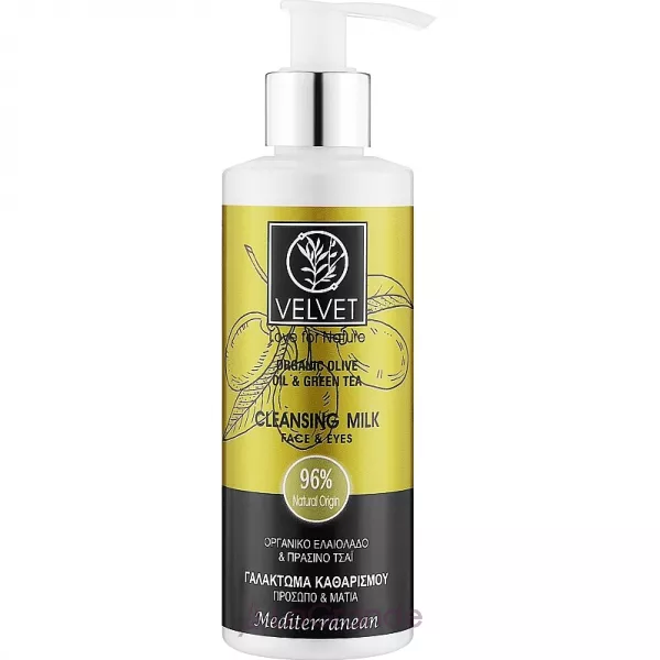 Velvet Love for Nature Organic Olive & Green Tea Milk ����������� ������� ��� ������� �� ����