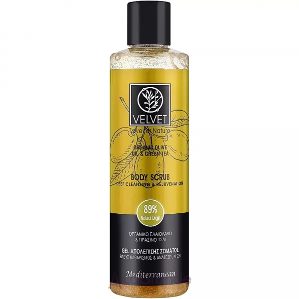 Velvet Love for Nature Organic Olive & Green Tea Body Scrub ����� ��� ���