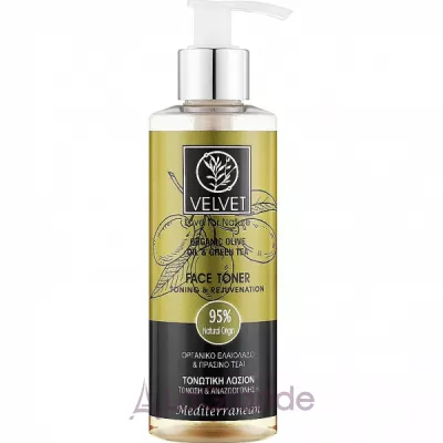 Velvet Love for Nature Organic Olive & Green Tea Face Toner      