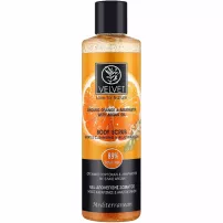 Velvet Love for Nature Organic Orange & Amaranth Body Scrub ����� ��� ��� "Deep Cleansing & Rejuvenation"