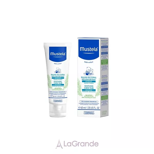 Mustela Bebe Soothing Chest Rub ������������ ������� ��� ���
