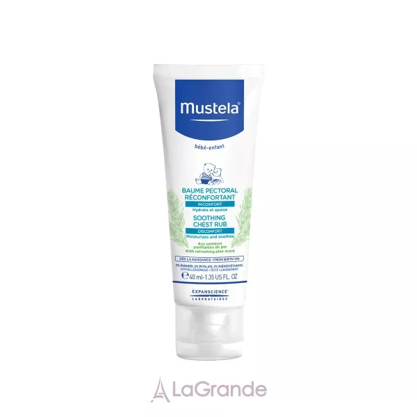 Mustela Bebe Soothing Chest Rub ������������ ������� ��� ���