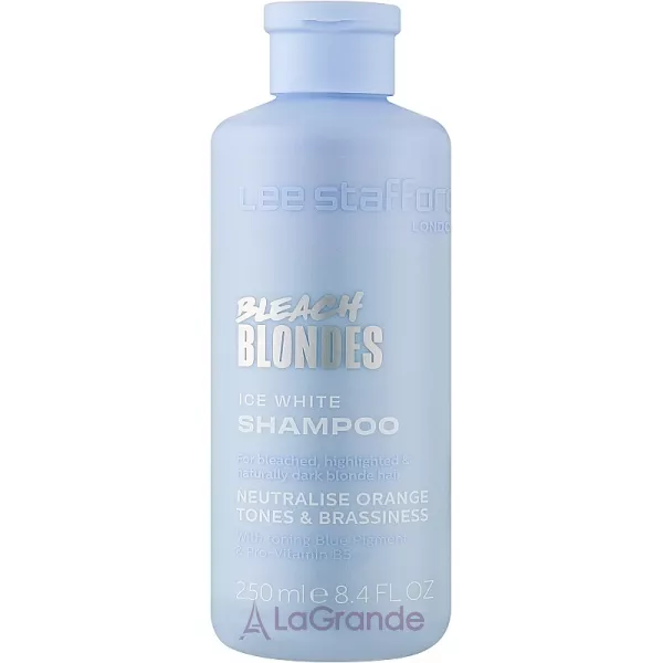 Lee Stafford Bleach Blondes Ice White Toning Shampoo ������� � ����� ��������� ��� ������� �����