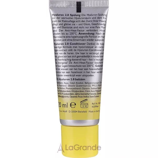 Alcina Hyaluron 2.0 Hair Conditioner �������������� ��� ����� � ������������ �������� (����)