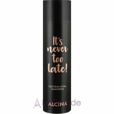Alcina It's Never Too Late Coffein Vital Shampoo   