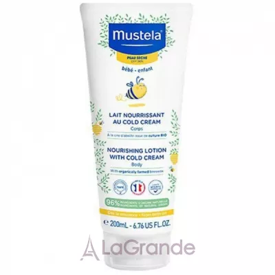 Mustela Bebe Nourishing Lotion with Cold Cream -  