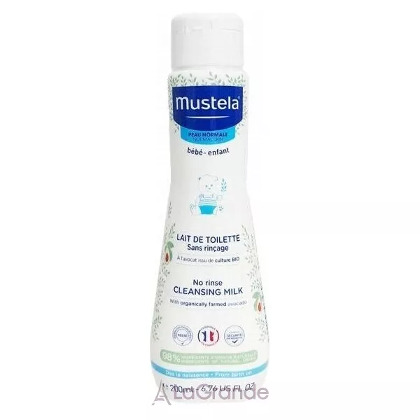 Mustela No Rinse Cleansing Milk ��������� ������� ��� ���������� ����