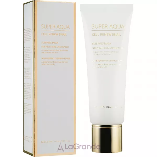 Missha Super Aqua Cell Renew Snail Sleeping Moisturizing Mask ����������� ������ ����� ��� ����