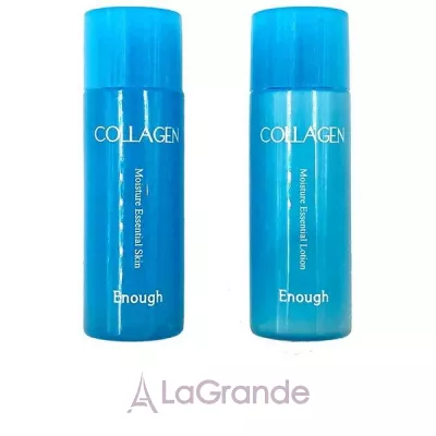 Enough W Collagen Moisture Essential Skin Kit 30 ml + Lotion Kit 30 ml  (- 30  +  30 )