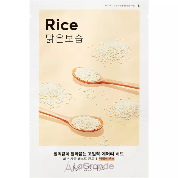 Missha Airy Fit Rice Sheet Mask ����� ��� ���� � ���������� ����