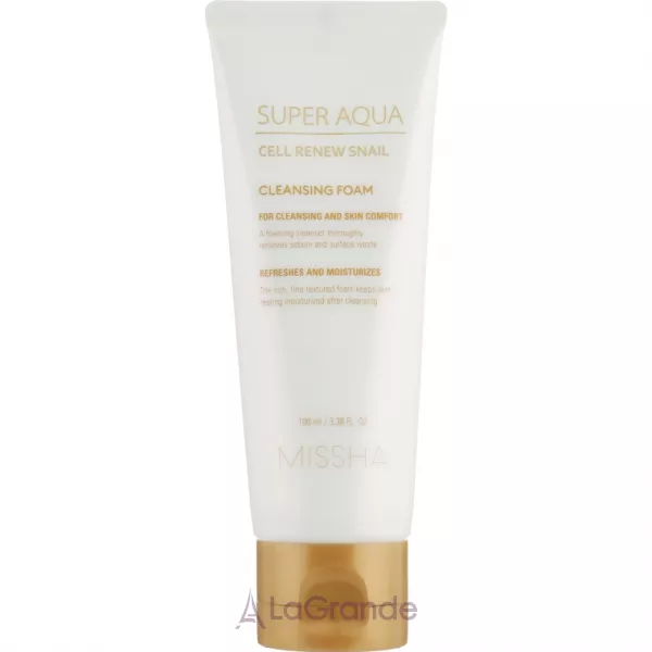 Missha Super Aqua Cell Renew Snail Cleansing Foam ����� ��� �������� � ���������� ������