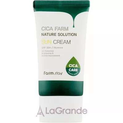 FarmStay Cica Farm Nature Solution Sun Cream SPF50 + PA++++     SPF50