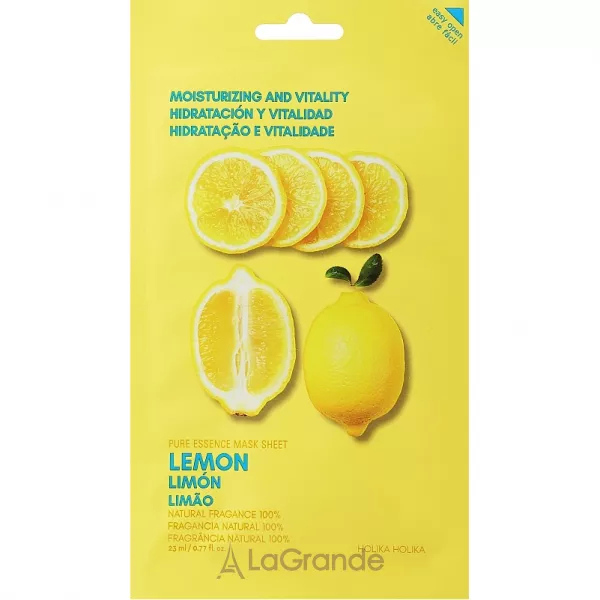 Holika Holika Pure Essence Mask Sheet Lemon �������� ����� 