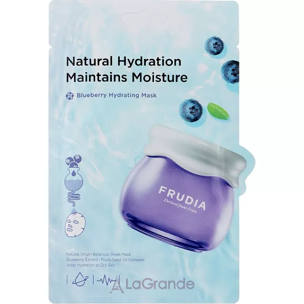 Frudia Blueberry Hydration Mask �������� ������������� ����� ��� ������� � ���������� �������