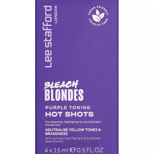 Lee Stafford Bleach Blondes Purple Toning Hot Shots ���������� ���������� ������ ��� ����������� �����