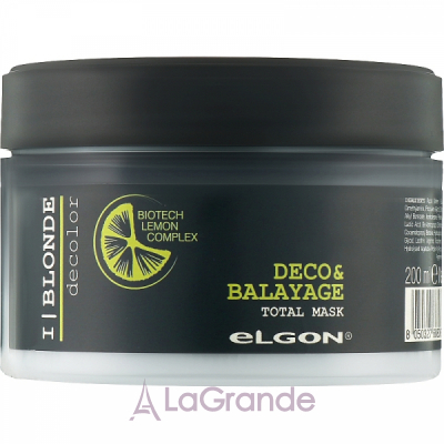 Elgon I Blonde Deco & Balayage Total Mask     