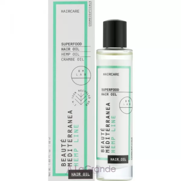 Beaute Mediterranea Hemp Line Superfood Hair Oil ��� ��� �������