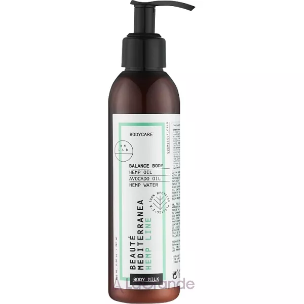 Beaute Mediterranea Hemp Line Body Milk Balance Body ������� ��� ���