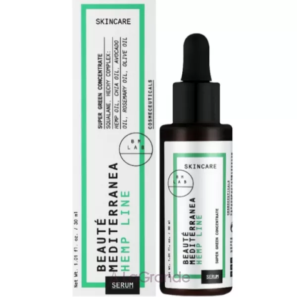 Beaute Mediterranea Hemp Line Serum Super Green Concentrate ��������� ��� ������� 