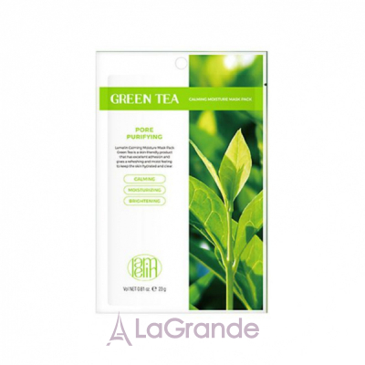 Lamelin Calming Moisture Mask Pack Green Tea        