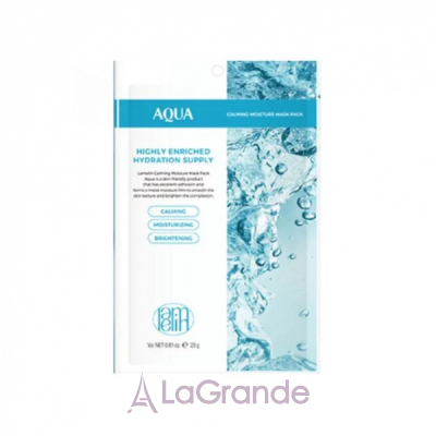 Lamelin Calming Moisture Mask Pack Aqua     