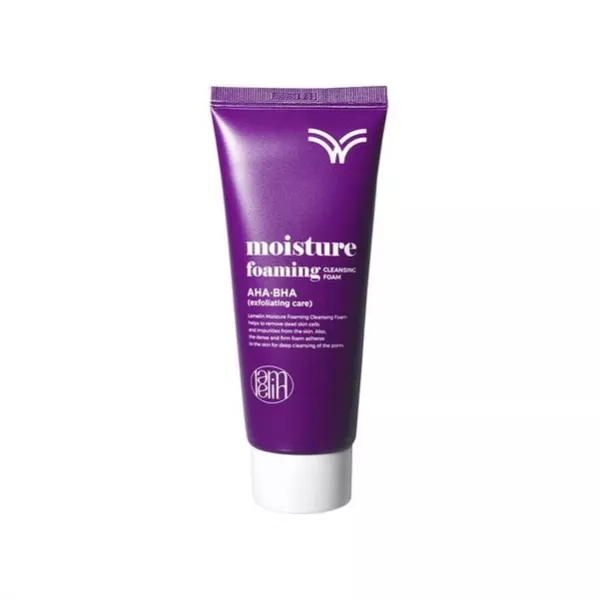 Lamelin Moisture Foaming Cleansing Foam AHA BHA ϳ��� ��� �������� � AHA �� BHA ���������