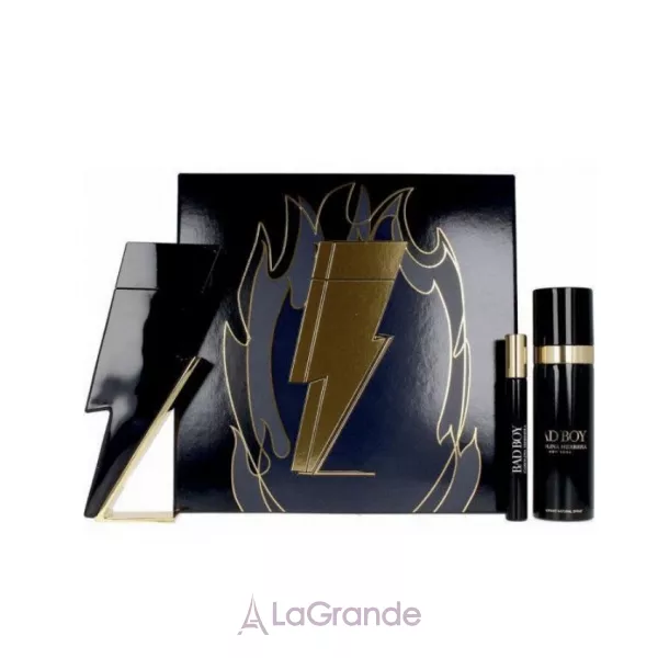 Carolina Herrera Bad Boy ���� (�������� ���� 100 �� + �������� 10 �� + ���������� 100 ��)