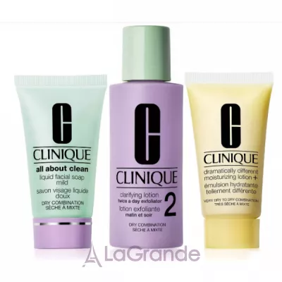 Clinique 3-Step Skin Care Kit Type 2       2