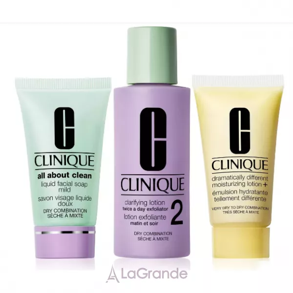 Clinique 3-Step Skin Care Kit Type 2 ���� ��� ������� �� ����� ������� 2