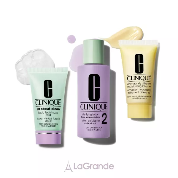 Clinique 3-Step Skin Care Kit Type 2 ���� ��� ������� �� ����� ������� 2