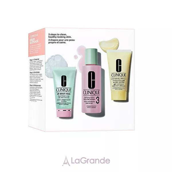 Clinique 3-Step Skin Care Kit Type 3 ���� ��� ������� �� ����� ������� 3