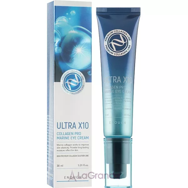 Enough Premium Ultra X10 Collagen Pro Marine Eye Cream ������������� ���� ��� ��� � ����������