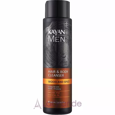 Kayan Professional Men Hair & Body Cleanser     , 