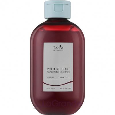 La'dor Root Re-Boot Awakening Shampoo Red Ginseng & Beer Yeast     