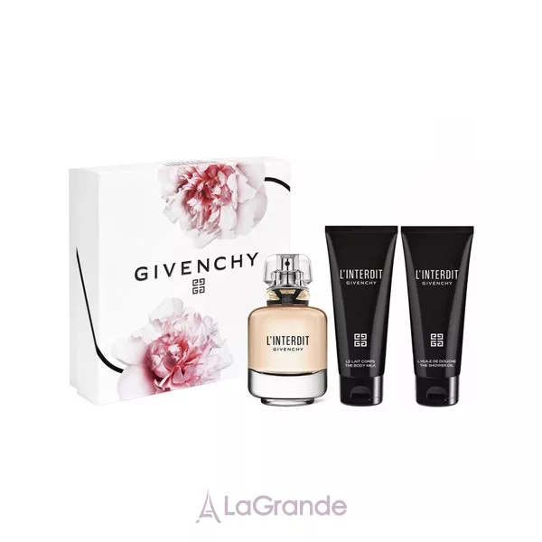 Givenchy  L'Interdit ����� (��������������� ���� 80 �� + ���� ��� ���� 75 �� + ������ ��� ���� 75 ��)
