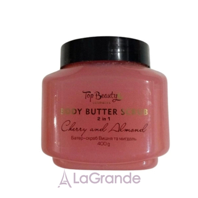 Top Beauty Body Butter Scrub Cherry and Almond     2  1 