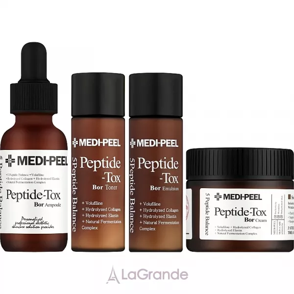 Medi-Peel Bor-Tox 5 Peptide Multi Care Kit ����� ��� ���� (toner/30ml + emulsion/30ml + ser/30ml + cr/50g)