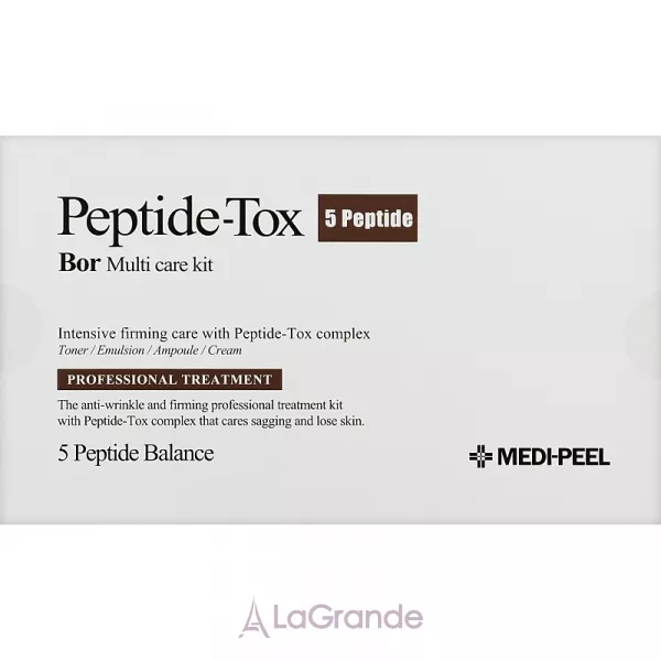 Medi-Peel Bor-Tox 5 Peptide Multi Care Kit ����� ��� ���� (toner/30ml + emulsion/30ml + ser/30ml + cr/50g)