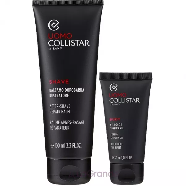 Collistar Linea Uomo (Maxi Volume) (ash/balm/100ml + sh/gel/30ml) ����� (������� ����� ������ + ���� ��� ����)