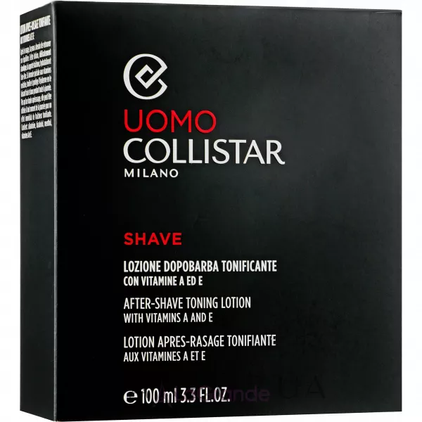 Collistar Uomo Toning Set (ash/lot/100ml + sh/gel/30ml) ����� ��� ������ ������������ (������ ����� ������ + ���� ��� ����)