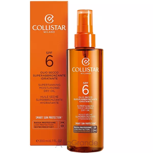 Collistar Supertanning Moisturizing Dry Oil SPF6 ��� ���� ��� ������������ ����������
