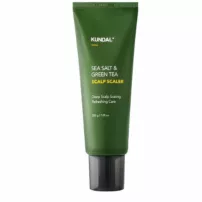 Kundal Sea Salt & Green Tea Scalp Scaler Herb Mint ������� ����� ��� ���� ������