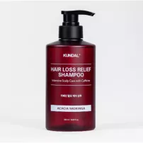 Kundal Natural Caffeine & Intensive Scalp Care Shampoo Acacia Moringa ������������� ������� � �������� ������ ���������