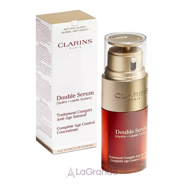 Clarins Double Serum Complete Age Control Concentrate ������� ��������� ��� �������
