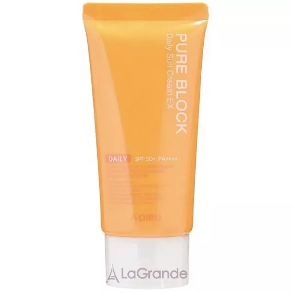 A'pieu Pure Block Daily Sun Cream EX SPF50+, PA++++ ������������� ���� ��� �������