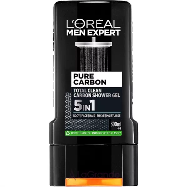 L'Oreal Paris Men Expert Total Clean Shower Gel ���� ��� ���� 5 � 1