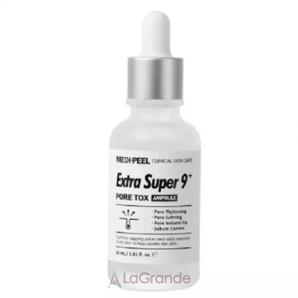 Medi-Peel Extra Super 9 Plus Pore Tox Ampoule ��������� ��� ���� � ���������� � ������� �������