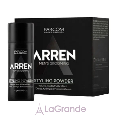 Arren Men`S Grooming Toning & Volume Styling Powder     